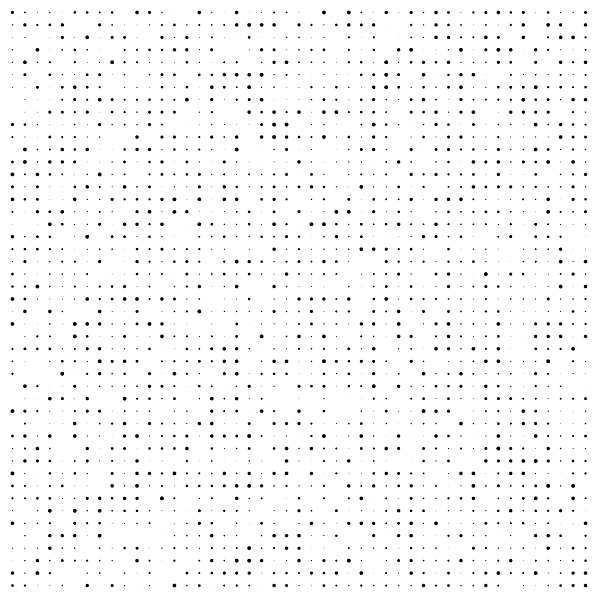 dots random grid